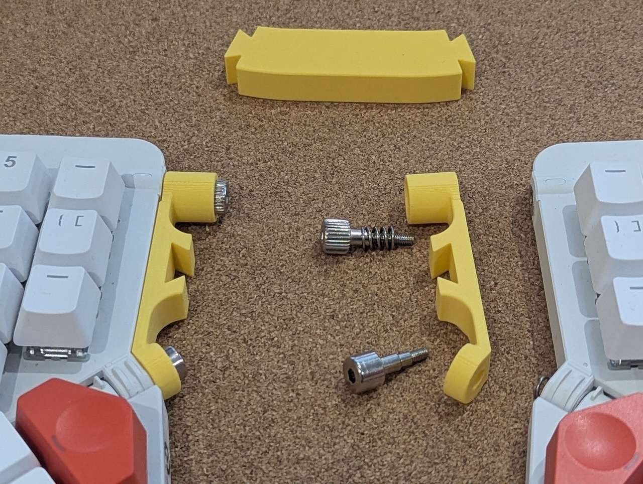 Bracket with original hardware